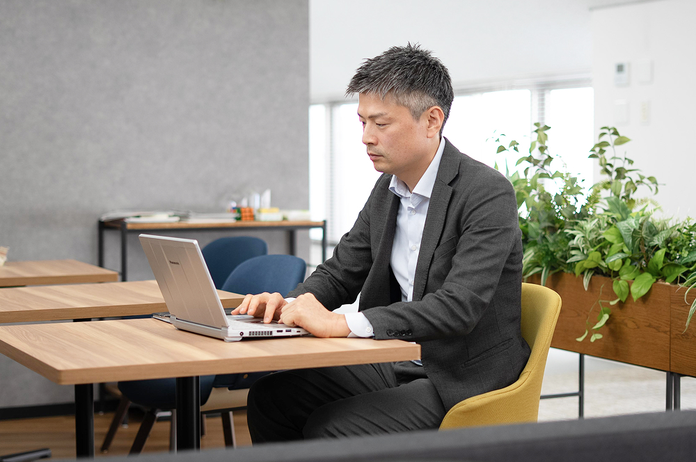 見積書作成の様子