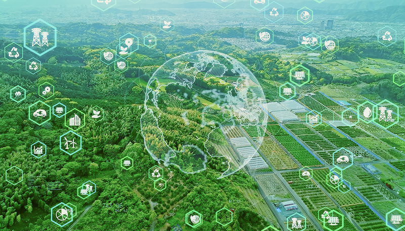 脱炭素イメージ画像